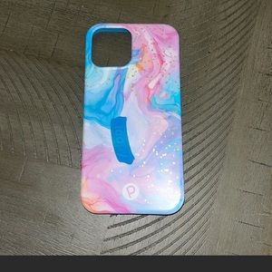 iPhone 12 Pro Max Loopy cotton candy swirl case